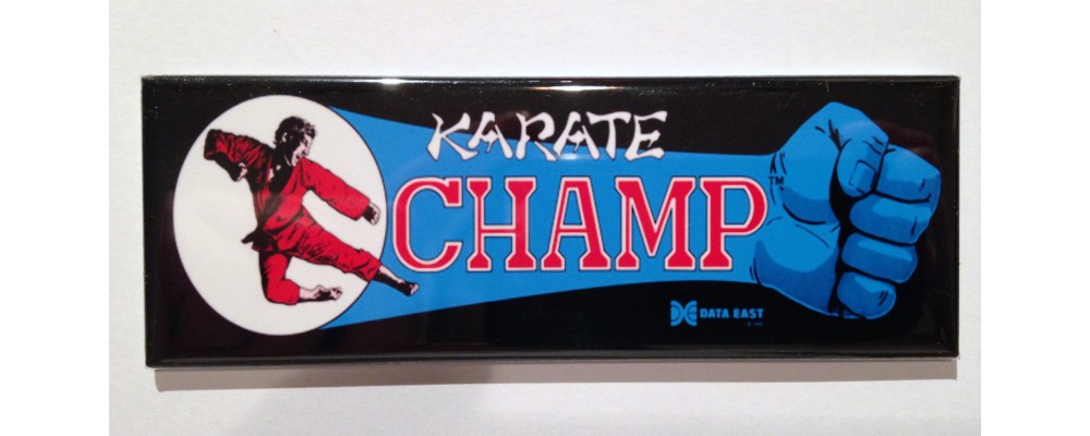 Karate Champ - Marquee - Magnet - Data East